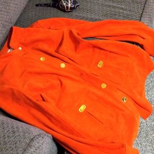 Faux Burnt orange Blazer